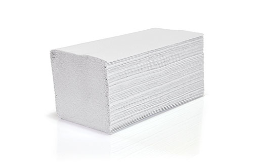 VOB 160/2/20 Ręcznik papierowy biały - składany V-FOLD